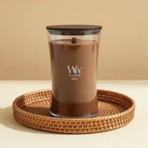 WoodWick Humidor Scented Candle, 21.5 oz