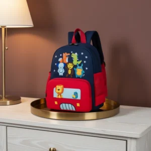 willikiva Cute Zoo Little 3d Backpack, Red