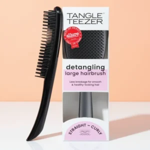 Tangle Teezer Large Ultimate Detangler Brush, Black