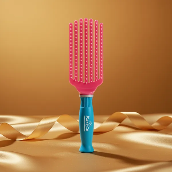 KareCo Premium Mini Tangle Buster Brush, Pink