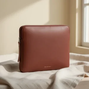 Comfyable Slim Protective Laptop Sleeve, 14-Inch, Brown