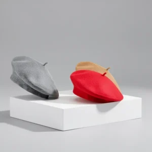Jolbndcv Beret French Beanie, 6 Pieces