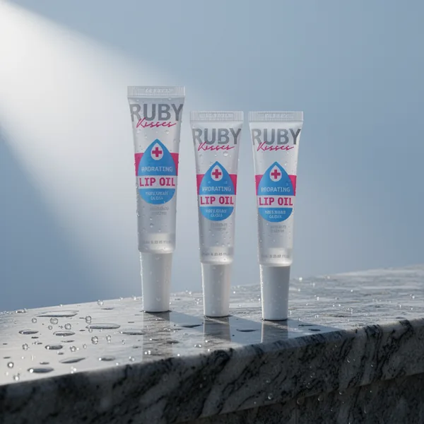Ruby Kisses Hydrating Clear Lip Oil, 6-Pack