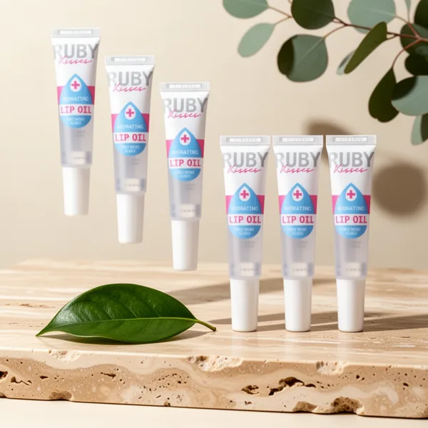 Ruby Kisses Hydrating Clear Lip Oil, 6-Pack
