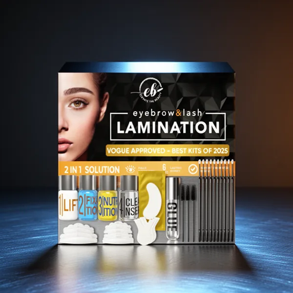 Elevate Beauty Lash Lift & Eyebrow Lamination Kit with Tools and Guide