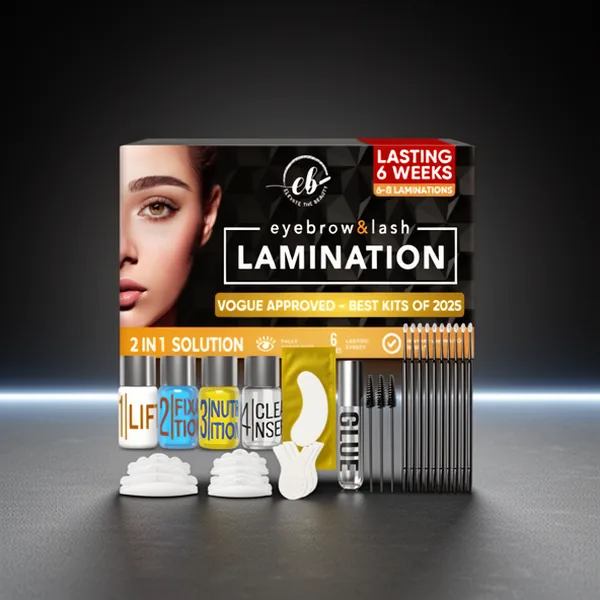 Elevate Beauty Lash Lift & Eyebrow Lamination Kit with Tools and Guide