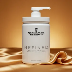 Gentlemen Republic Refined Hair Gel with Pump for Men, 32 oz