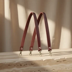 Allzedream Genuine Leather Purse Strap, 2 Pieces