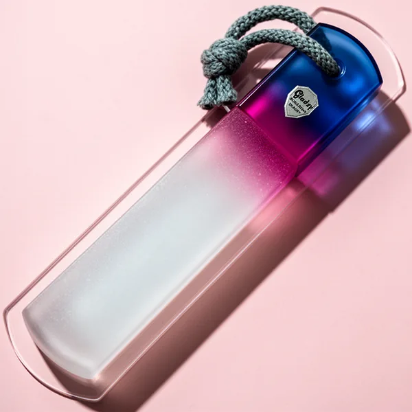 Genuine Czech Glass Foot File Two-Sided Different Grit Surface