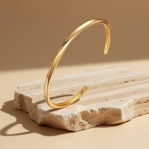 14K Gold Plated Bangle