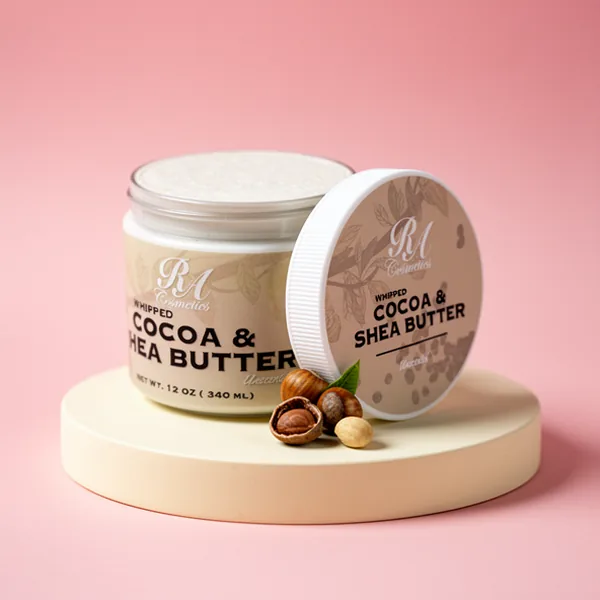 RA COSMETICS Whipped Cocoa & Shea Butter Unscented, 12 oz