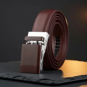 Falari Automatic Ratchet Buckle Leather Belt