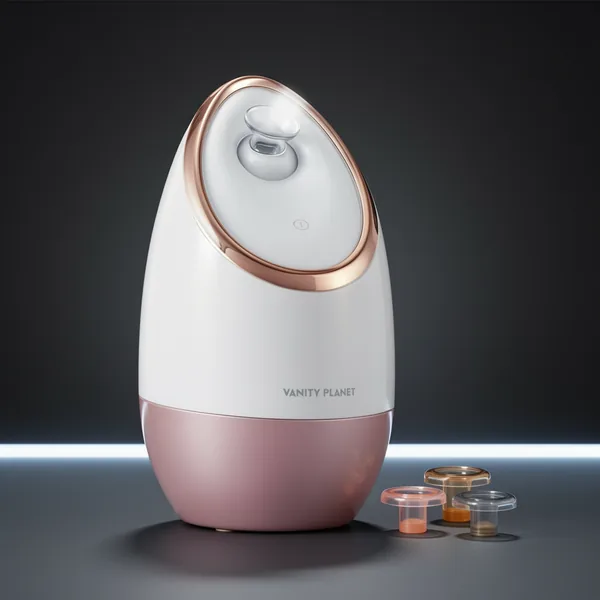 Vanity Planet Aira Ionic Facial Steamer, Rose Gold