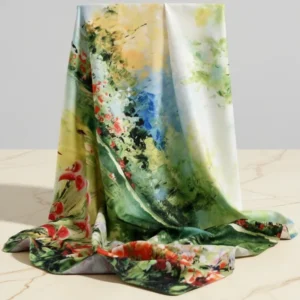 100% Mulberry Silk Scarf