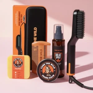 Tame the Wild Premium Beard Grooming Kit for Men, 6 Pieces