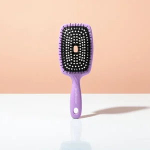Curl Keeper Flexy Hair Brush, Purple