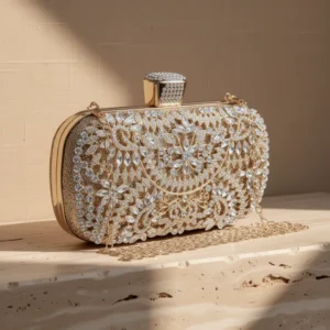 DA BODAN Womens Sparkly Rhinestone Crystal Clutch