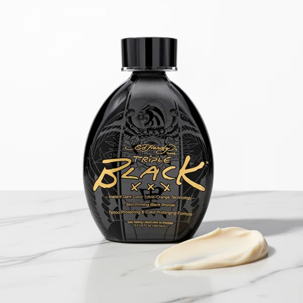 Ed Hardy Black Xxx Instant Dark Color Tanning Lotion, 13.5 oz