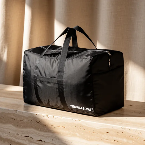 REDSEASONS Extra Large Duffle Bag, Black