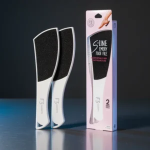 S-Line Emery Foot File Colossal Double-Sided Pedicure Tool, 2 Pieces
