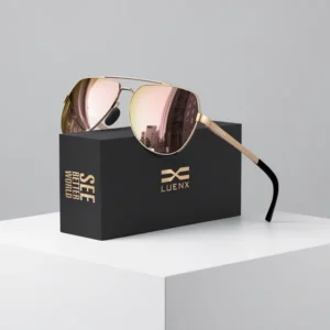 Luenx Aviator Polarized Sunglasses