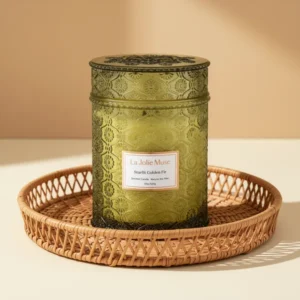 LA JOLIE MUSE Starlit Fir Pine Scented Candles for Home, 19 oz