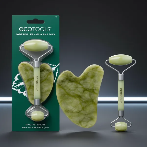 EcoTools Jade Roller and Gua Sha, Green