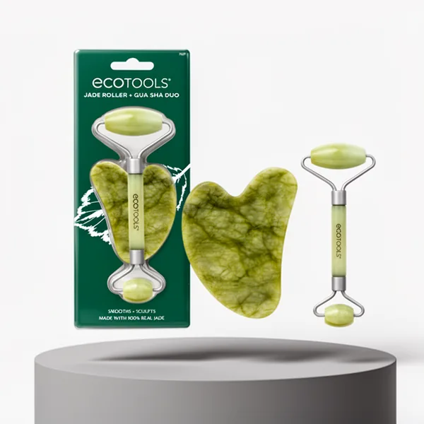 EcoTools Jade Roller and Gua Sha, Green