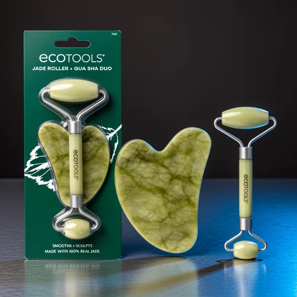 EcoTools Jade Roller and Gua Sha, Green