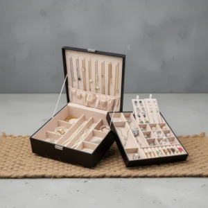 ProCase 2 Layers Jewelry Box for Women