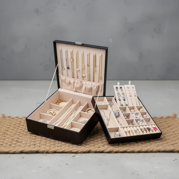 ProCase 2 Layers Jewelry Box for Women