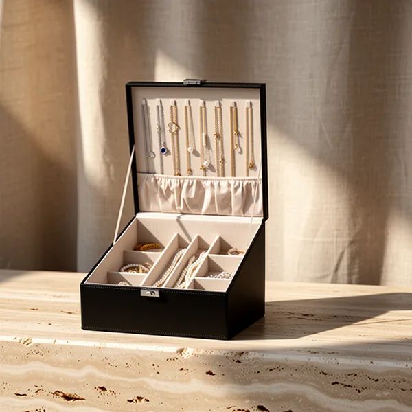 ProCase 2 Layers Jewelry Box for Women
