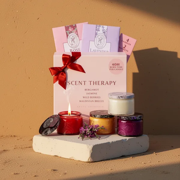 Scented Candle, 6 Pieces