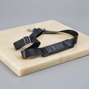 Polare Leather Adjustable Replacement Shoulder Strap with Metal Hook
