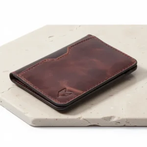 FOXHACKLE Full Grain Leather Credit Card Holder for Men and Women