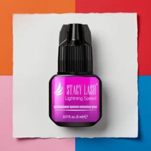 STACY Lash Lightning Speed Eyelash Extension Glue, 0.17 fl oz
