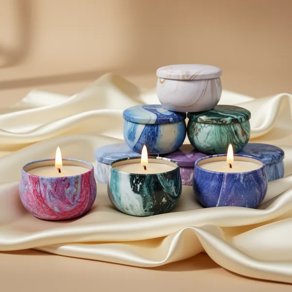 Scented Candles, 9-Pack