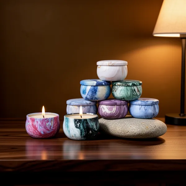 Scented Candles, 9-Pack