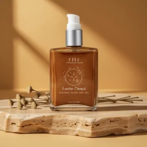 FarmHouse Fresh Lustre Drench Instant Glow Dry Oil Vitamin K Body Oil, 4 fl oz