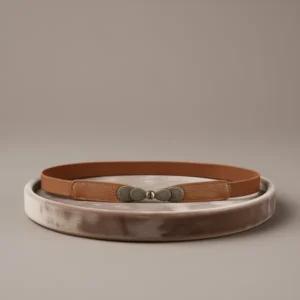 JASGOOD Women Skinny Elastic Stretch Belt