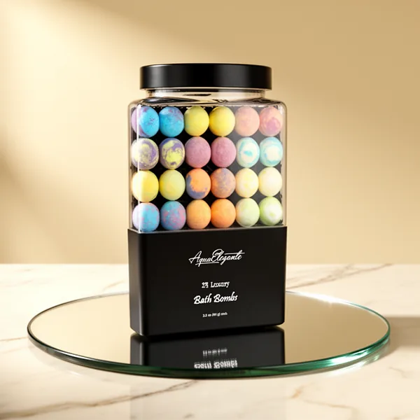 Aqua Elegante Luxury Bath Bombs for Women, 24-Pack