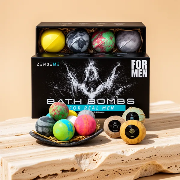 Bath Bombs for Men, 8-Pack