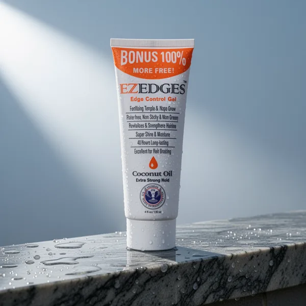EZEDGES Edge Control Gel Extra Strong Hold, 4 oz