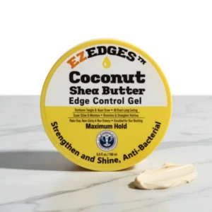 EZEDGES Edge Control Gel Coconut Shea Butter, 5.3 oz