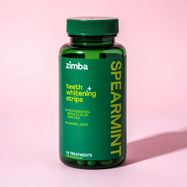 Zimba Spearmint Flavored Teeth Whitening Strips