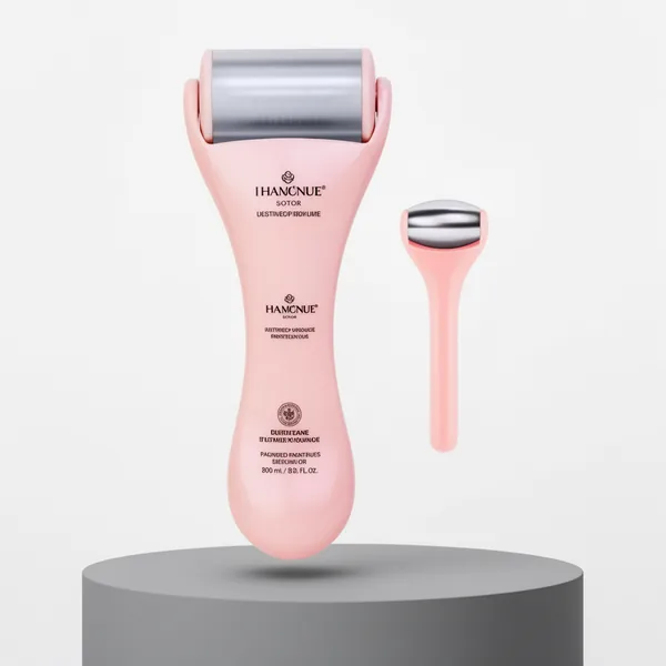 Ice Roller for Face, 2 Pieces, Pink