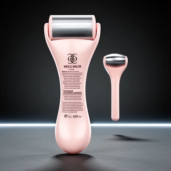 Ice Roller for Face, 2 Pieces, Pink