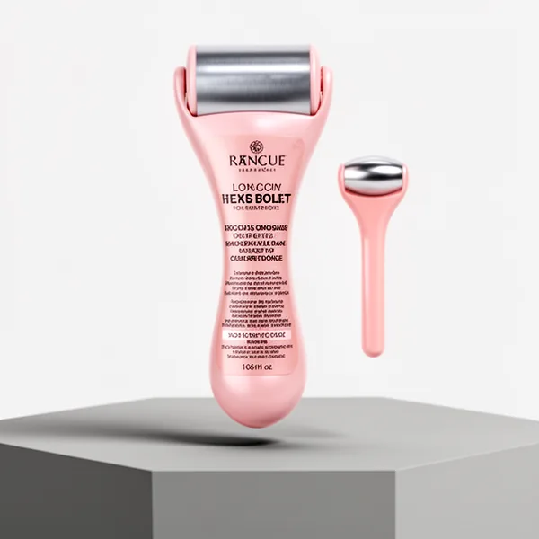 Ice Roller for Face, 2 Pieces, Pink