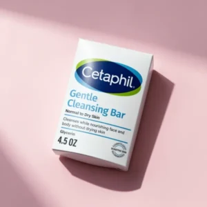 Cetaphil Gentle Cleansing Bar Soap, 4.5 oz, 6 Count