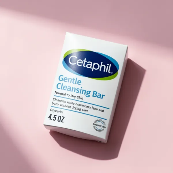 Cetaphil Gentle Cleansing Bar Soap, 4.5 oz, 6 Count